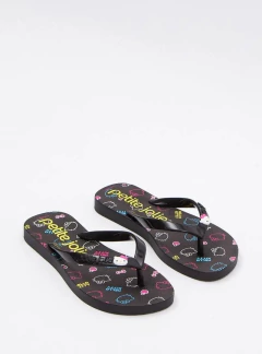 Chinelo Infantil Fresh In HK Preto/Hello Kitty 4 PJ7206IN - comprar online