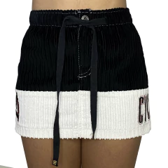 Saia Cyclone Bordado Duplo Preta ORIGINAL 130506290 - Experimente modas Uot | Maresia | Kenner