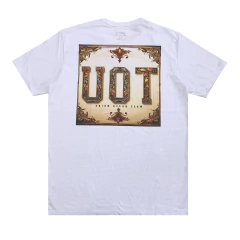Camiseta UOT Branco ORIGINAL UMCM-0573 Band-01