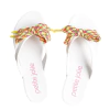 Chinelo Petite Jolie Branco PJ7047