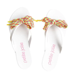 Chinelo Petite Jolie Branco PJ7047