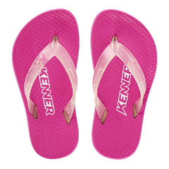 Kenner Summer Infantil Rosa Correia Transparente DZM-11