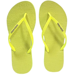 Chinelo Fem Coca Cola Glitter Amarelo Neon CC3445 na internet