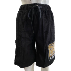 Bermuda Cyclone Veludo Preta Original 020515170 na internet