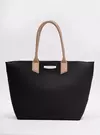 Bolsa Petite Jolie Big Shopping Preto/Avelã PJ11275