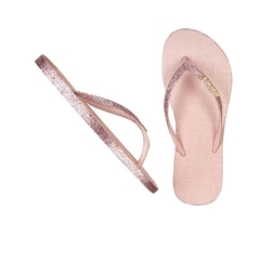 Chinelo Fem Coca Cola Glitter Rose CC3445