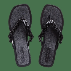 Chinelo Petite Jolie Sunny Preto PJ6392 na internet