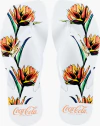 Chinelo Coca Cola Fem Branco/Branco CC4132