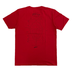 Camiseta UOT Infantil Vermelha TCM-1383