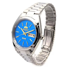 Relógio Orient Masculino Prata 469WA3F A1SX - comprar online