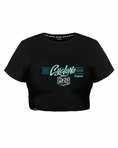 Cropped Cyclone Preta ORIGINAL 101803730 - comprar online