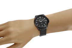 Relógio Seculus Masculino Preto 44098GPSVPA3 - comprar online