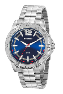 Relógio Mondaine Masculino Prata 99551G0MVNE2