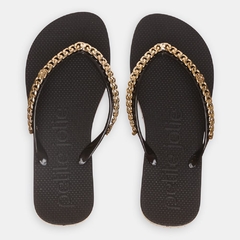 Chinelo Petite Jolie Preto PJ7122 na internet