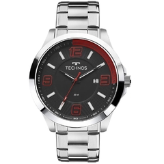 Relógio Technos Masculino Prata 2115KLM/1R