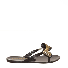 Chinelo Petite Jolie Preta PJ6959 - comprar online