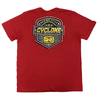 Camiseta Cyclone Verelho Rubro Original 010235340