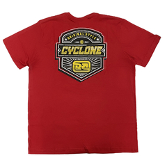 Camiseta Cyclone Verelho Rubro Original 010235340