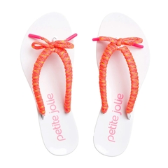 Chinelo Petite Jolie Noah II Branca PJ6439