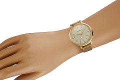 Relógio Mondaine Feminino Dourado 32219LPMVDE1 - comprar online