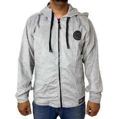 Jaqueta Cyclone Veludo Cinza ORIGINAL 080503340 - comprar online