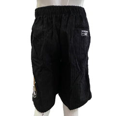 Bermuda Cyclone Veludo Preta Original 020515170 - Experimente modas Uot | Maresia | Kenner