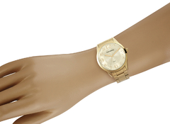 Relógio Mondaine Feminino Dourado 99577LPMVDE1 - comprar online