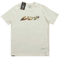 Camiseta UOT Branco/Bege ORIGINAL UMCM-0663