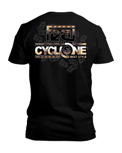 Camiseta Cyclone Preto 010238640 Original