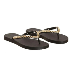 Chinelo Petite Jolie Preto PJ7122