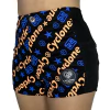 Short Cyclone Veludo Laranja/Azul ORIGINAL 110502410