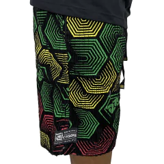 Bermuda Cyclone Veludo Preta Original 020514780 na internet