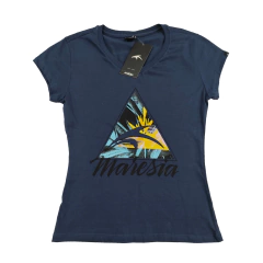 T-Shirt Maresia Feminina Azul 13317267