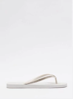 Chinelo Petite Jolie Refresh Shine White PJ7404 - Experimente modas Uot | Maresia | Kenner