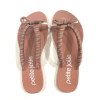 Chinelo Petite Jolie Noah II Rosa Antigo-Branca PJ6439