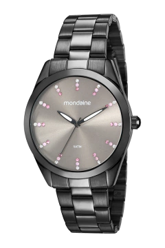 Relógio Mondaine Feminino Preto 53672LPMVPE2