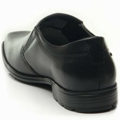 Sapato Social Pegada Couro Mestiço Preto 122318-01 - comprar online