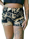 Short Cyclone Veludo Preto ORIGINAL 110502280