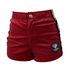 Short Cyclone Veludo Vermelho ORIGINAL 110502730