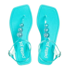 Sandália Petite Jolie Scarlett Turquesa PJ6429 - comprar online