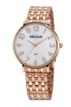 Kit Relógio Seculus Feminino + Pulseira Original 77050LPSVRS2 - comprar online