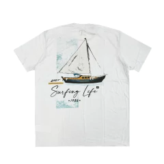 Camiseta UOT Branca ORIGINAL MCM-4816 (BAND 04)