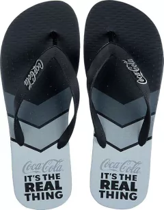 Chinelo Masc Coca Cola Preto/Preto CC4172