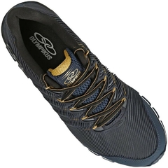 Tênis Unissex Olympikus Dynamic Marinho e Dourado 43298343 - comprar online