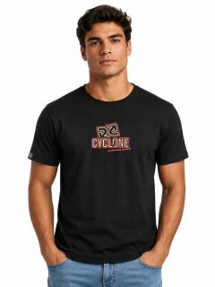Camiseta Cyclone Preto 010239640 Original - comprar online
