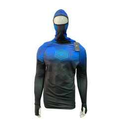 Camisa Maresia Proteção UV50+ c/ Balaclava Azul ORIGINAL 14200126