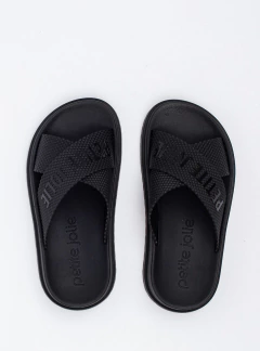 Chinelo Infantil Petite Jolie Smash In Preto PJ6812IN - comprar online