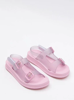 Sandália Petite Jolie Cake IN Translucido/Rosa PJ6409IN