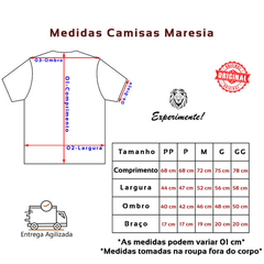 Camiseta Maresia Preta Original 10123155 na internet