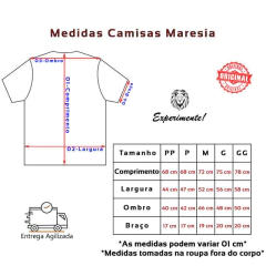 Camiseta Maresia Preta Original 10123155 na internet